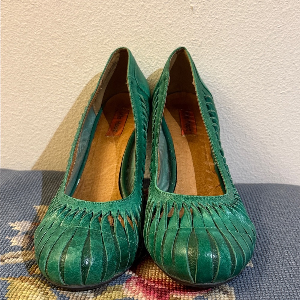 Miz Mooz Green Heels